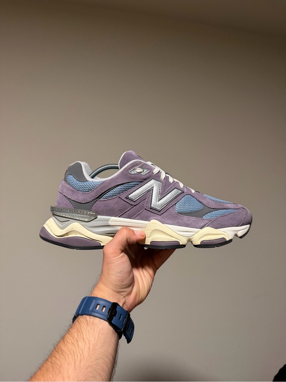 New Balance 9060 ‘Shadow Purple’ Men’s Low Top Suede Sneakers U9060SFA